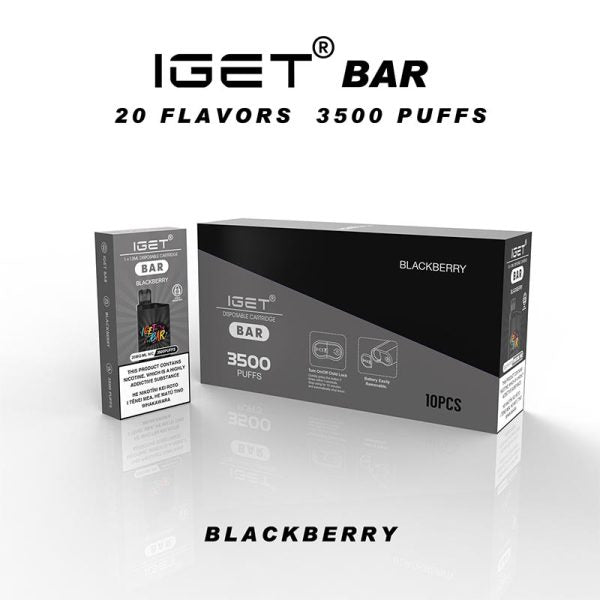 IGET Bar 3500 2.0 Blackberry Disposable Vape