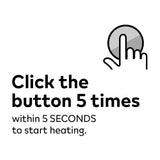 IQOS ILUMA ONE  Device 5 Clicks Instruction