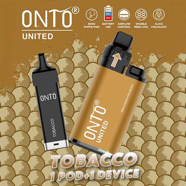 ONTO United Vape Kit Tobacco