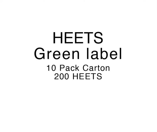 IQOS HEETS Green Label 10 Tobacco Sticks Pack Carton