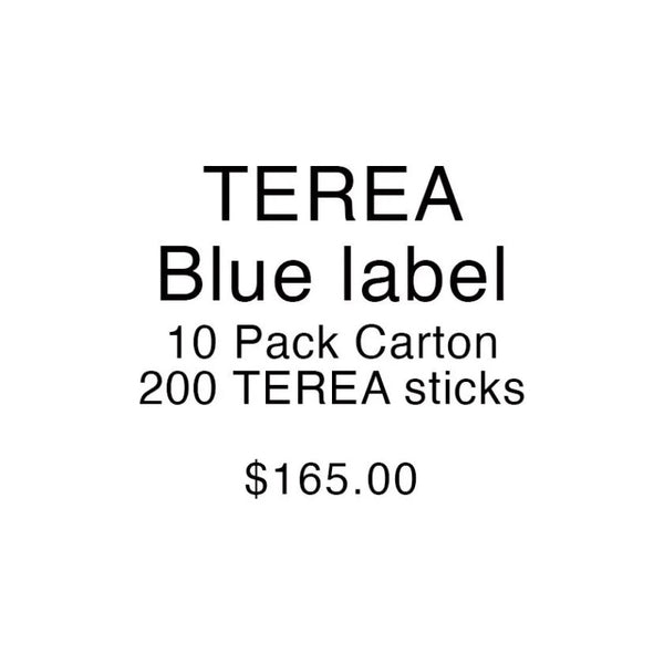 IQOS TEREA Blue Label Tobacco Sticks 10 Pack Carton
