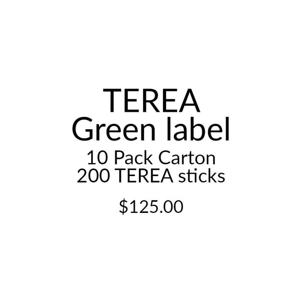 IQOS TEREA Green Label Tobacco Sticks 10 Pack Carton