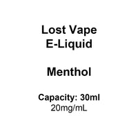 Lost Vape E-Liquid Menthol