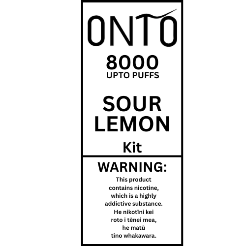 ONTO United Vape Kit Sour Lemon