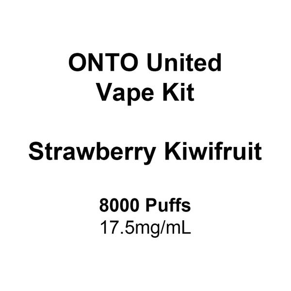 ONTO United Vape Kit Strawberry Kiwifruit