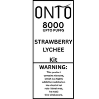 ONTO United Vape Kit Strawberry Lychee