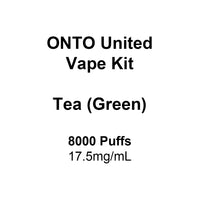 ONTO United Vape Kit Tea (Green)