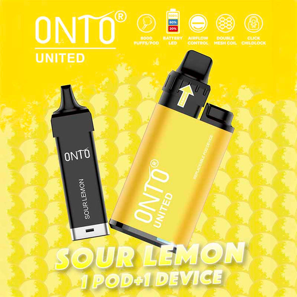 ONTO United Vape Kit Sour Lemon