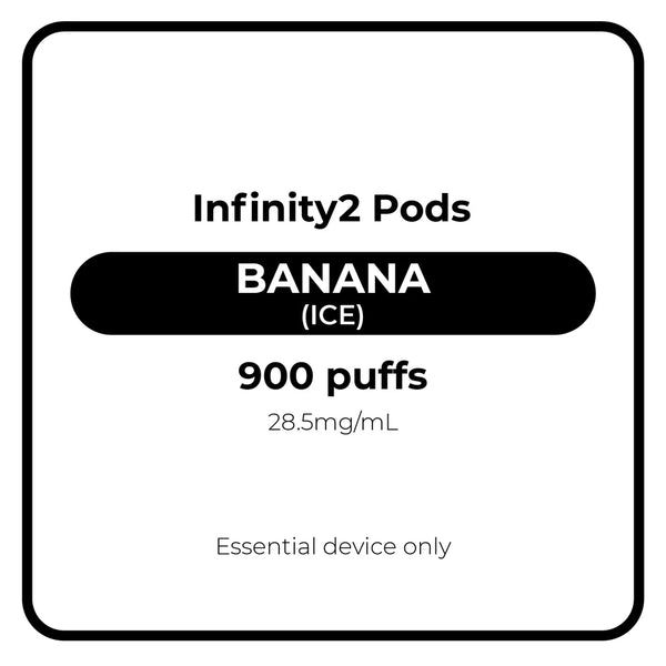 RELX Infinity 2 Cool Banana Pod - Vape Legends NZ RELX Infinity 2 Cool Banana Pod - Vape Legends NZ