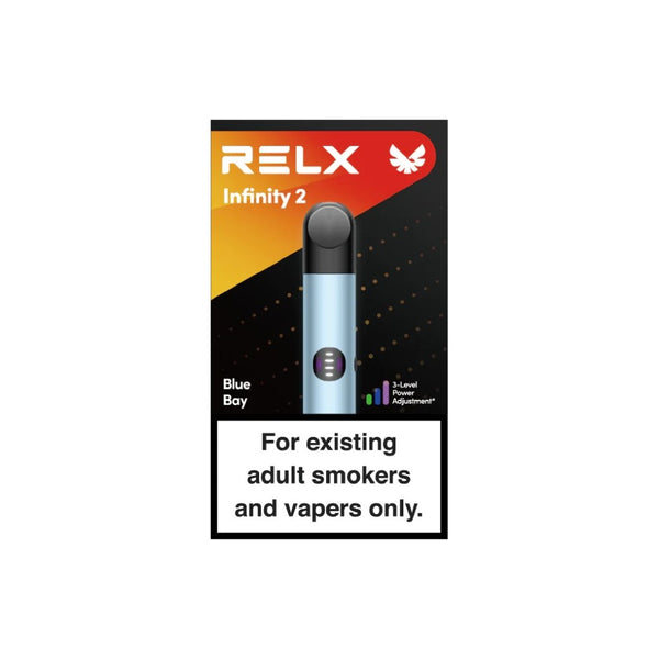 RELX Infinity 2 Blue Bay Device With Packaging