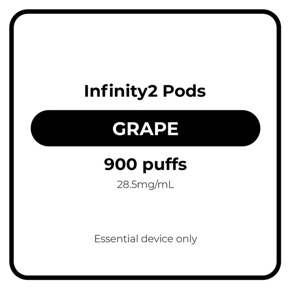 RELX Infinity 2 Grape Pod - Vape Legends NZ RELX Infinity 2 Grape Pod - Vape Legends NZ