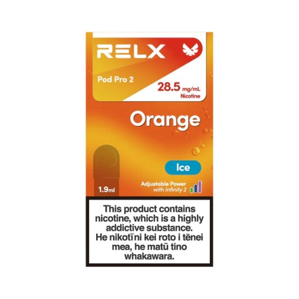 RELX Infinity 2 Orange Pod (Orange Sparkle)