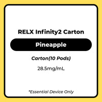 RELX Infinity 2 Pineapple Vape Pod 10 Pack Carton