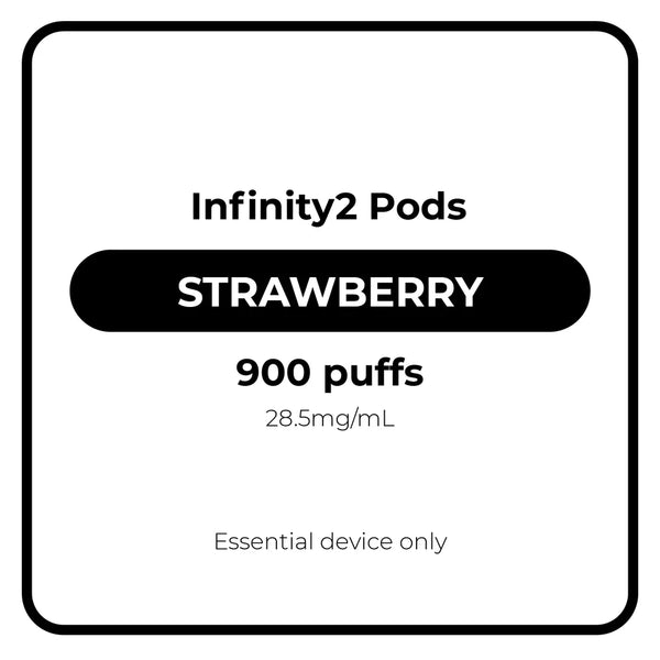 RELX Infinity 2 Strawberry Pod - Vape Legends NZ RELX Infinity 2 Strawberry Pod - Vape Legends NZ