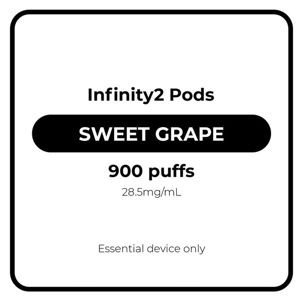 RELX Infinity 2 Sweet Grape Pod - Vape Legends NZ RELX Infinity 2 Sweet Grape Pod - Vape Legends NZ