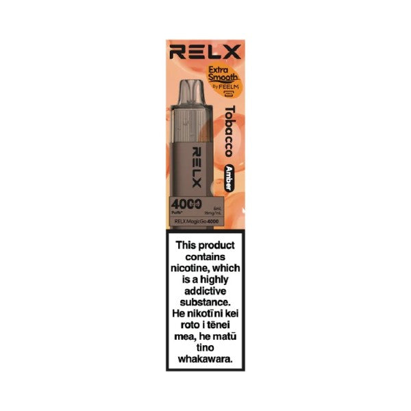 RELX MagicGo 4000 Rum Tobacco Disposable Vape