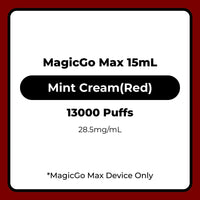 RELX MagicGo Max Vape Pod Mint Cream (Red) 15mL (Icy Selection)