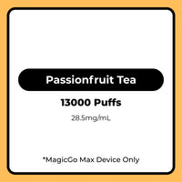 RELX MagicGo Max Vape Pod Passionfruit Tea 15mL (Icy Selection)