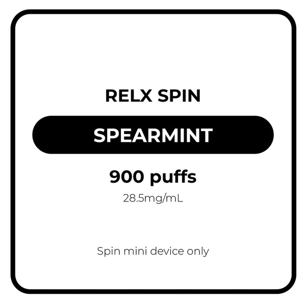 RELX Spin Vape Pod Spearmint RELX Spin Vape Pod Spearmint
