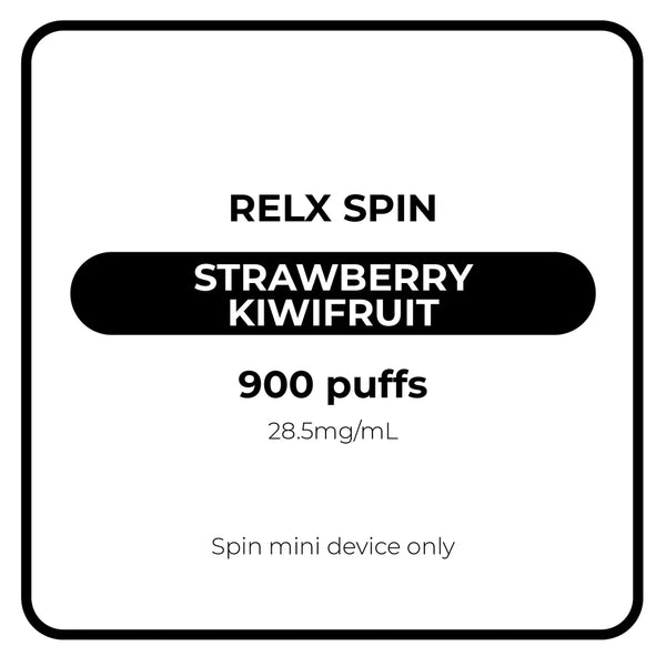 RELX Spin Vape Pod Strawberry Kiwifruit RELX Spin Vape Pod Strawberry Kiwifruit