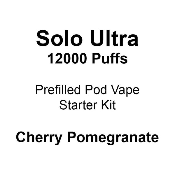 Solo Ultra Vape Kits - Vape Legends NZ