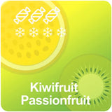 ZOVOO Dragbar ICZ 5000 Kiwifruit Passionfruit Disposable Vape Flavour Chart