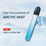 RELX Vape Infinity Arctic Mist Device Banner