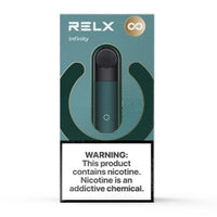 RELX Infinity Forest Green Device with Packaging