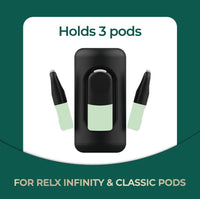 RELX Pod Capsule for RELX Infinity and Classic Pods - Holds 3 pods